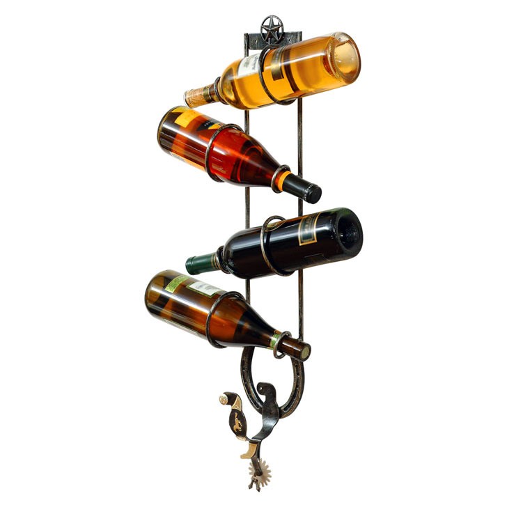 thumbnail image 2 of Wrought Iron Wll Mount Wine Bottle Holder For Sle T 1stDibs 2 of 12