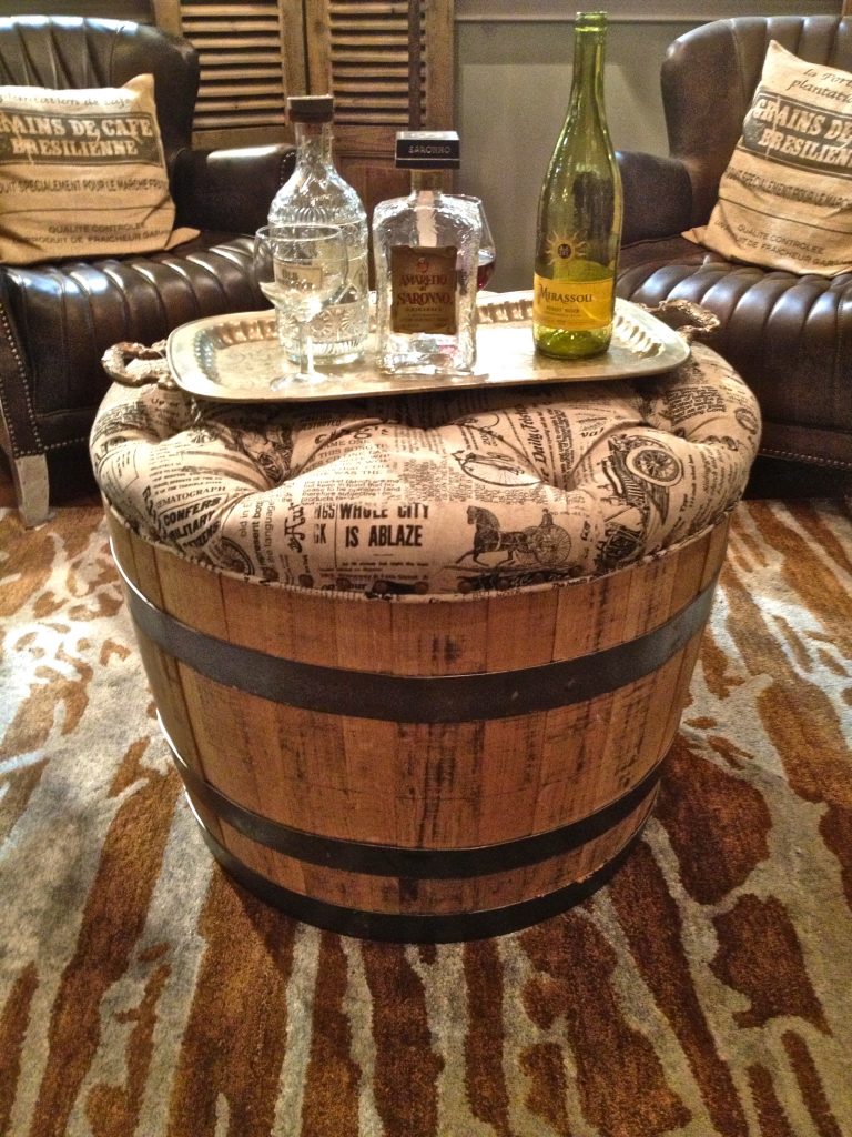 Wine Barrel Table Tops A Creative Mom