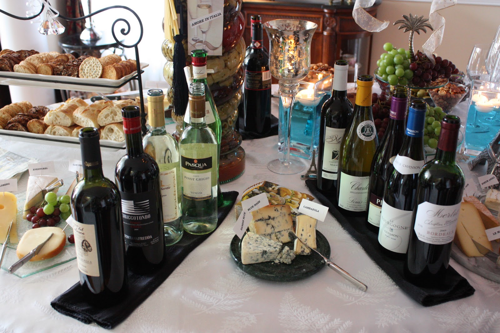 At Home Wine Tasting Party | A Creative Mom