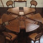 Expandable Round Dining Room Table