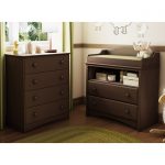 Changing Table Dresser Hutch