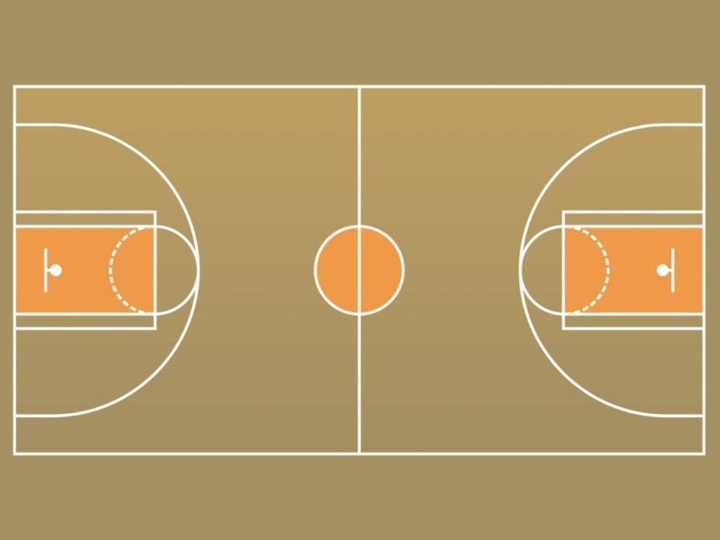 Printable Basketball Court Layout