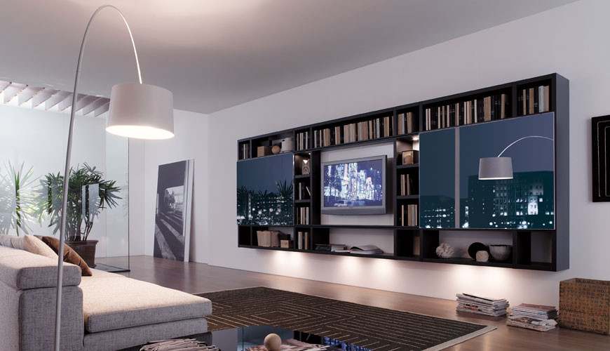 Contemporary Wall Units For Living Room