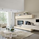 White Wall Units For Living Room