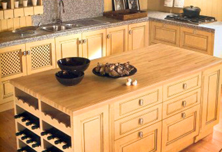 Kitchen Island With Built In Wine Rack A Creative Mom