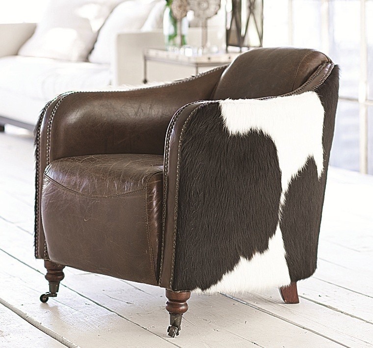 Rope Yourself a Cowhide Chair