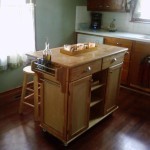 Kitchen Island Cart With Stainless Steel Top