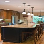 kitchen island with bar seating