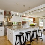 kitchen island with seating and storage