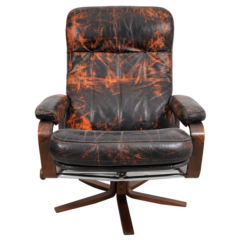 Leather Swivel Dining Chairs