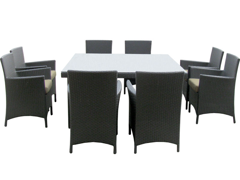 Outdoor Wicker Club Chairs