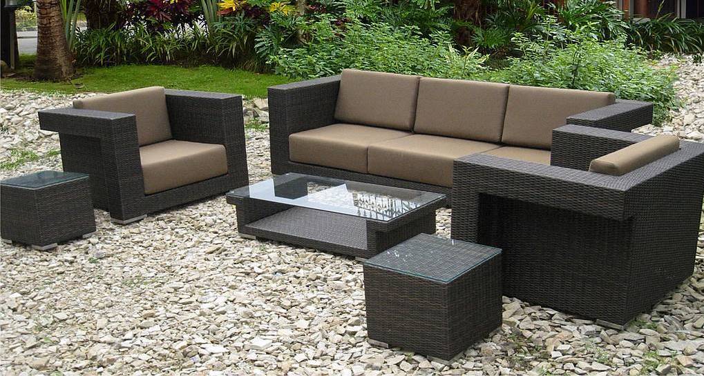 Resin Wicker Outdoor Furniture Set