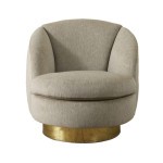 swivel leather chair living room