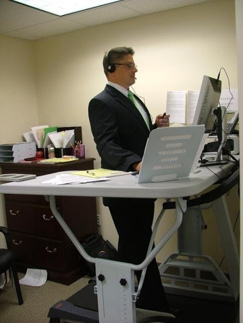 Manual Treadmill Desk