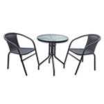 wicker bistro chairs