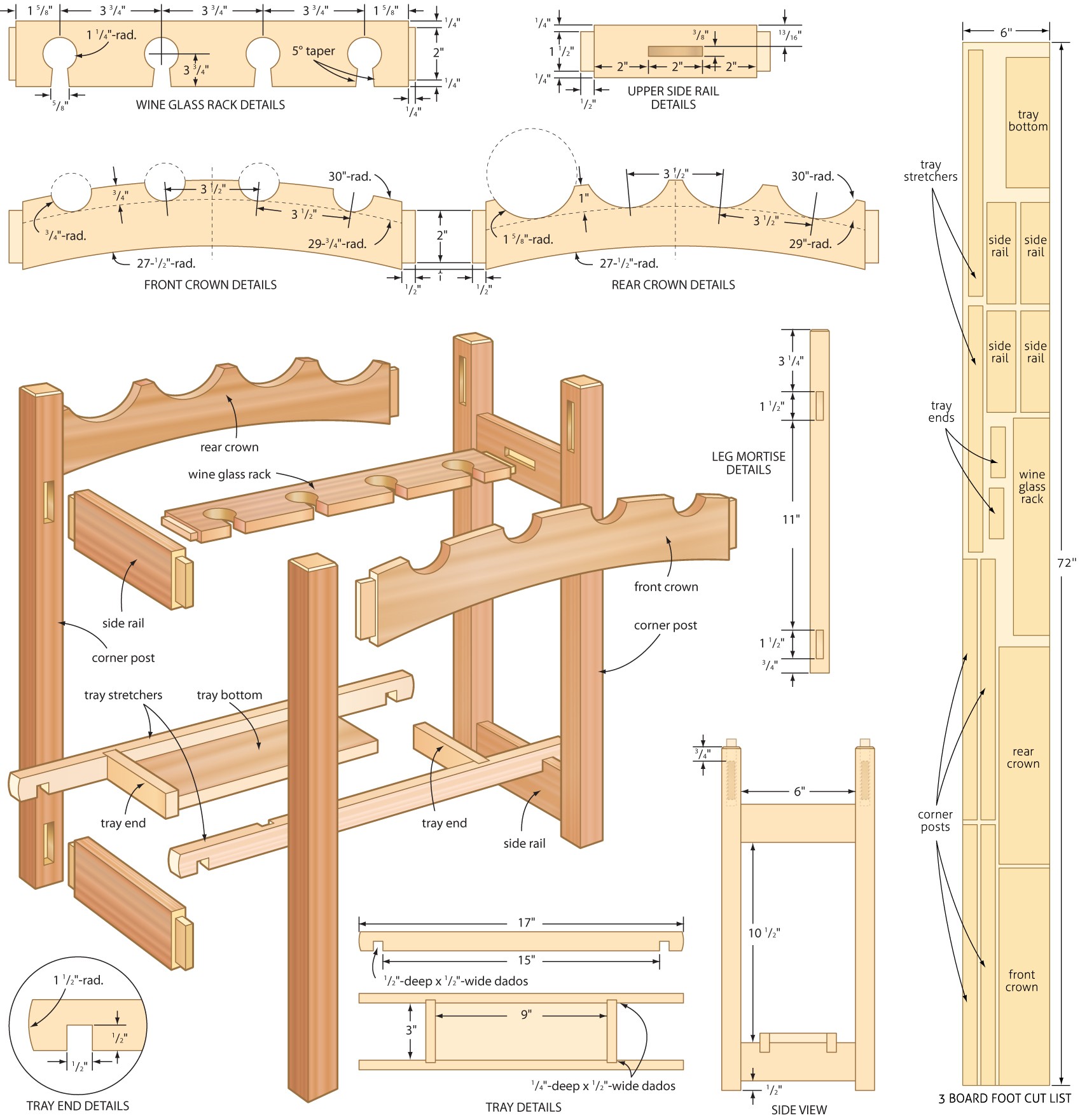 Diy Wine Rack Plans A Creative Mom
