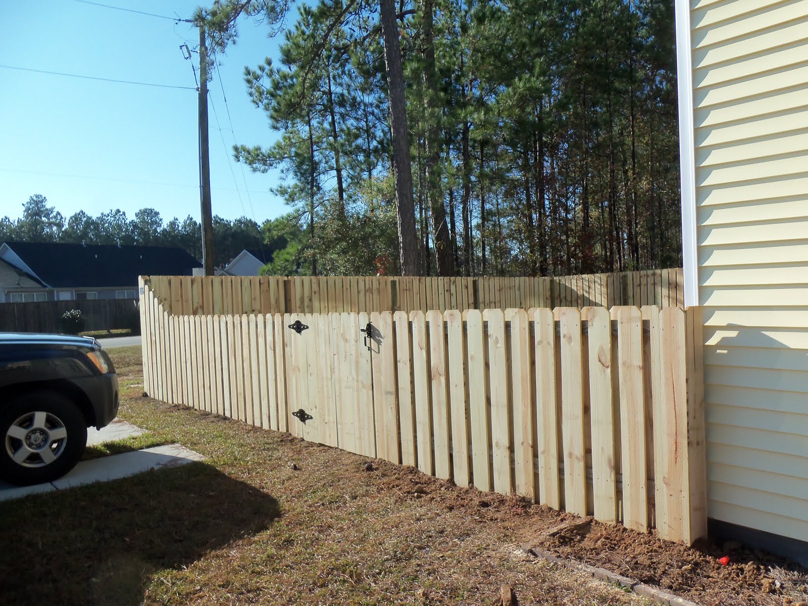 Shadow Box Fence Panels