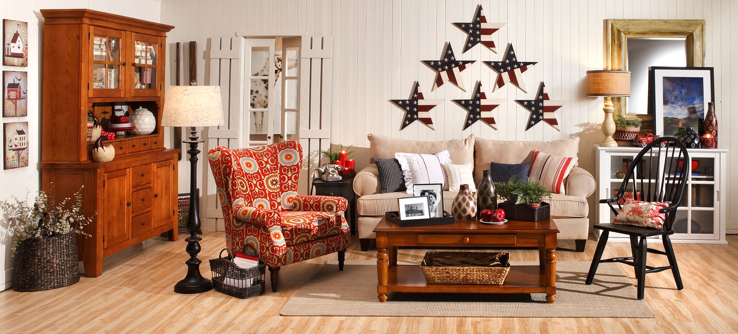 Americana country decor