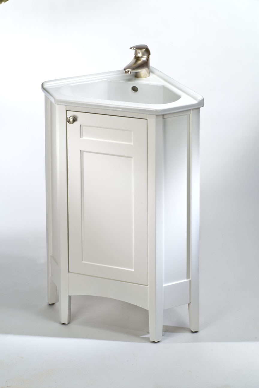 Use a Corner Bathroom Vanity For Small Bathooms