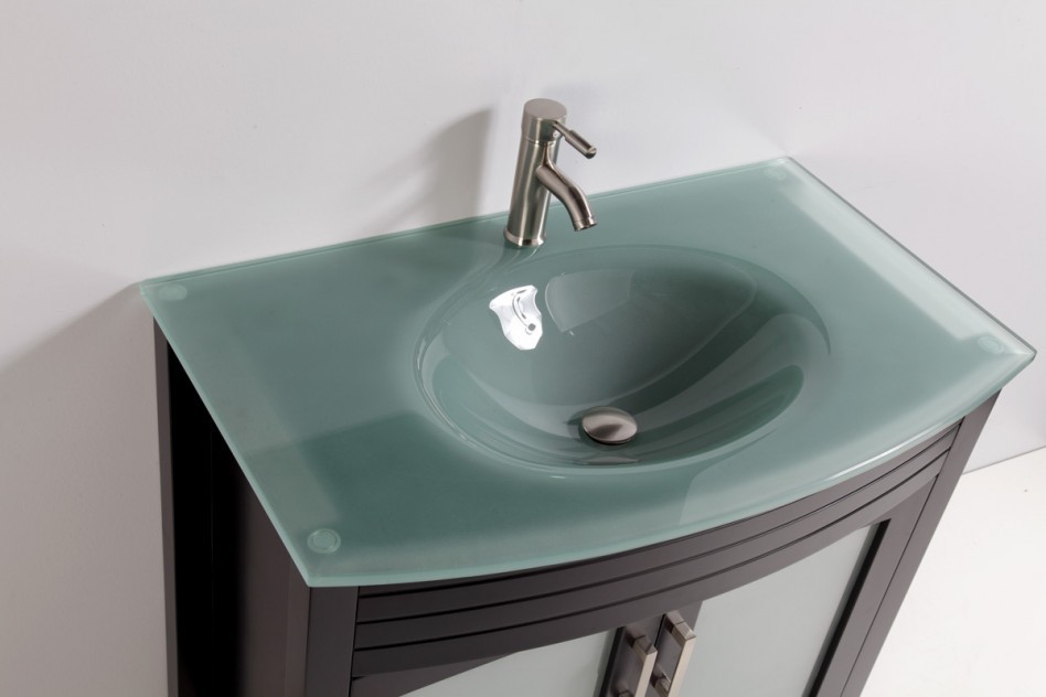Corner bathroom vanities and sinks