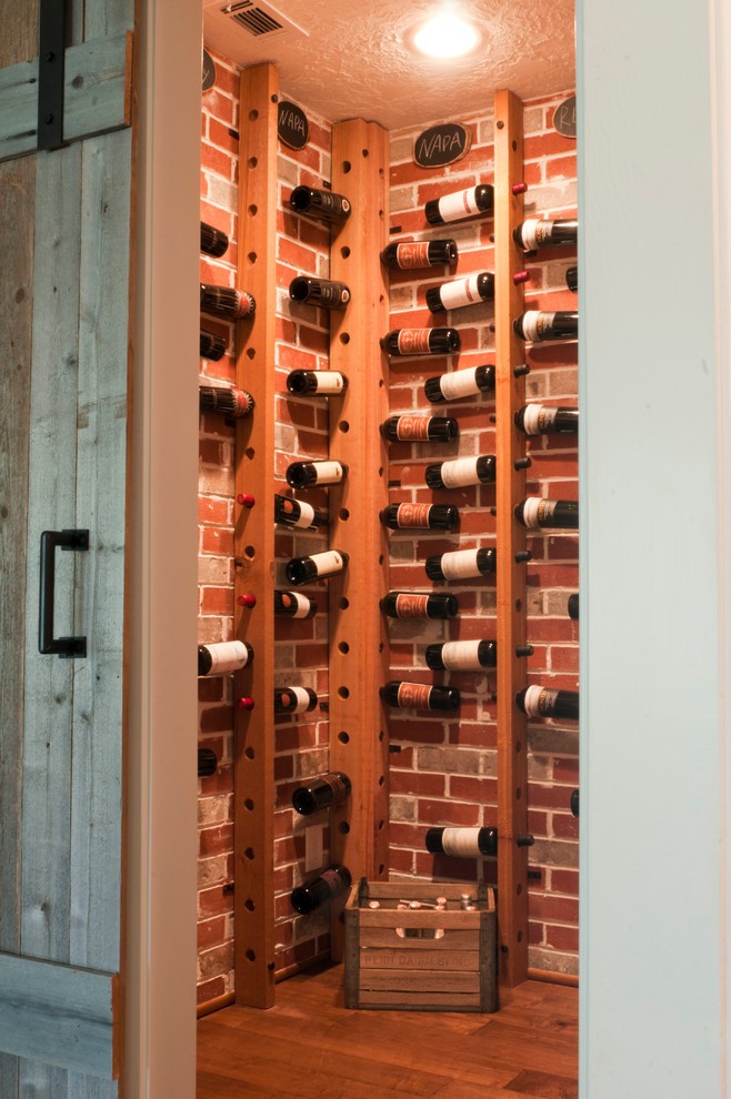 Corner Wine Racks Wood