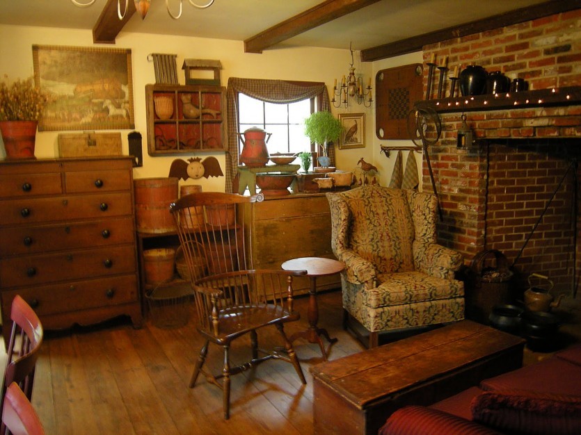 Country primitive home decor