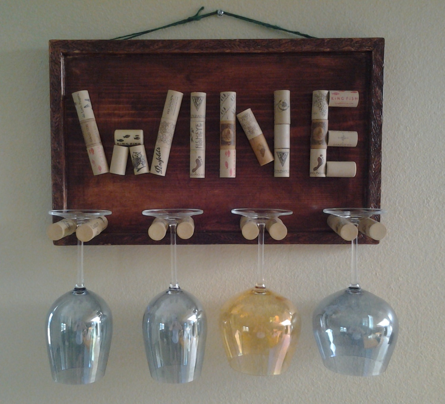 Decorative Wine Glass Ideas