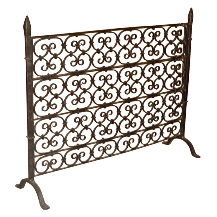 Fireplace glass screens
