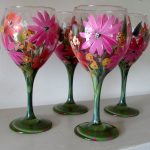 painted wine glasses