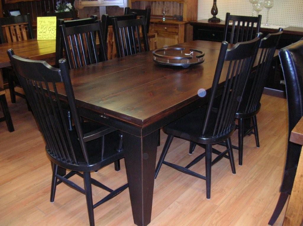 Rustic dining room set