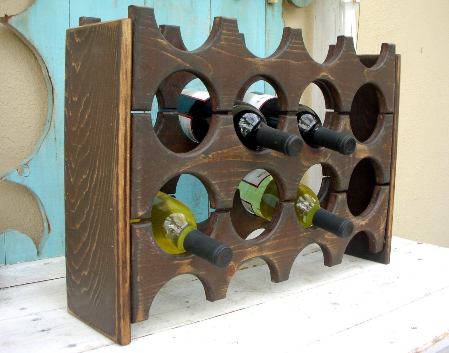 Rustic Wine Cabinets