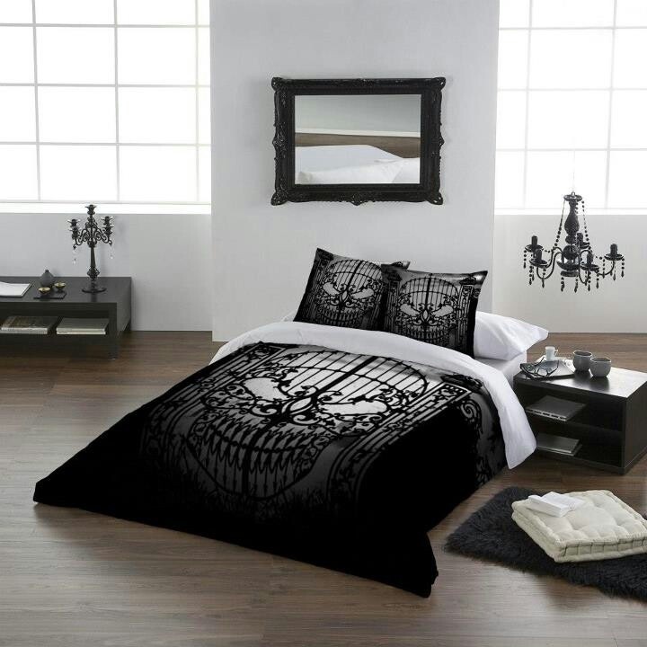 Skull bedroom decor
