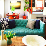 Turquoise And Yellow Home Decor