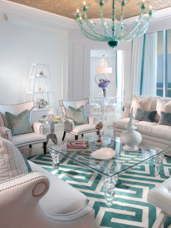 Turquoise home accents