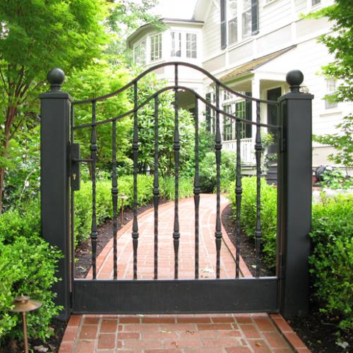 Decorative garden gates