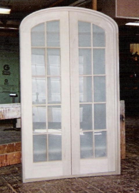 Double french sliding doors