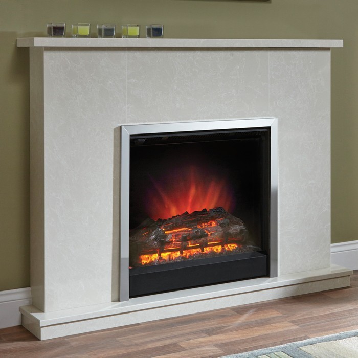 Electric fireplace logs