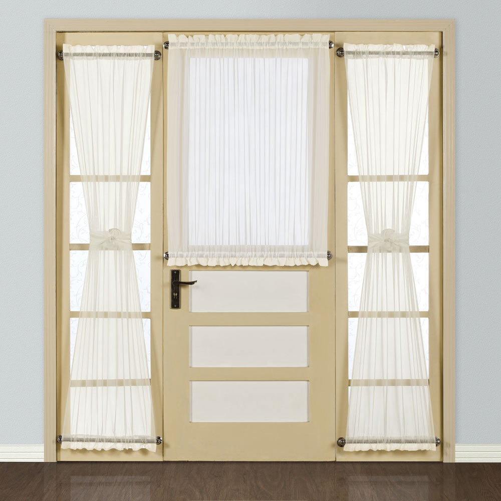 French door curtains