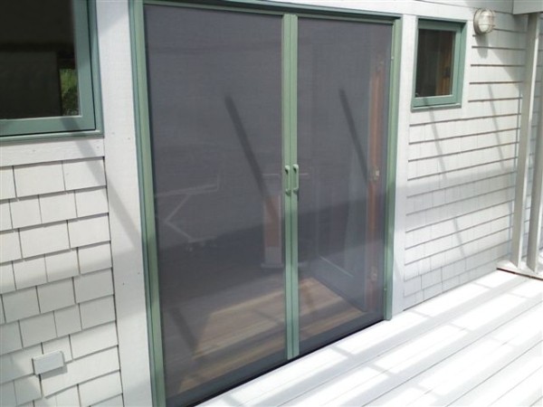 French doors with sidelights