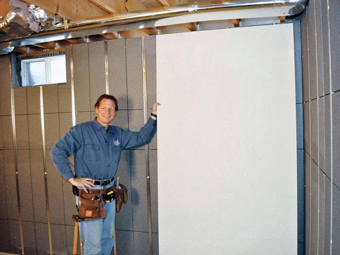 How to insulate a basement wall