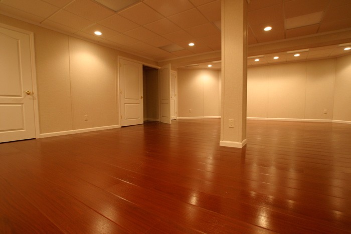 Insulated basement wall panels