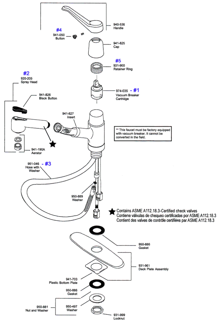 Kitchen faucets 695x1024