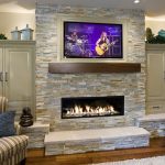 Linier Fireplace Ideas