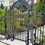 wrought-iron-garden-gate