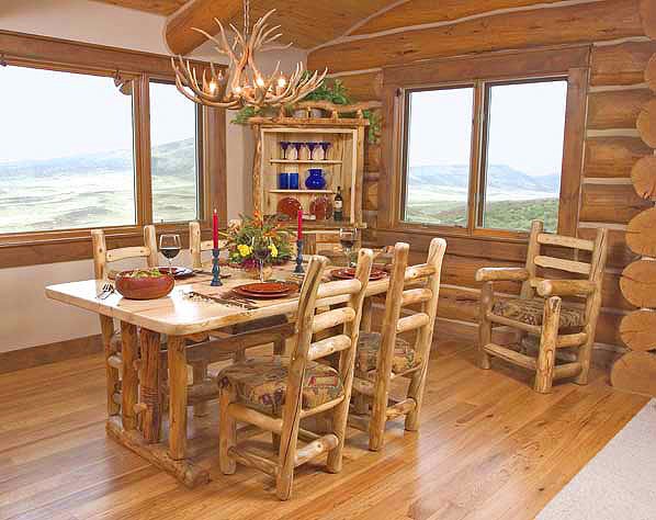 Cheap rustic dining room sets