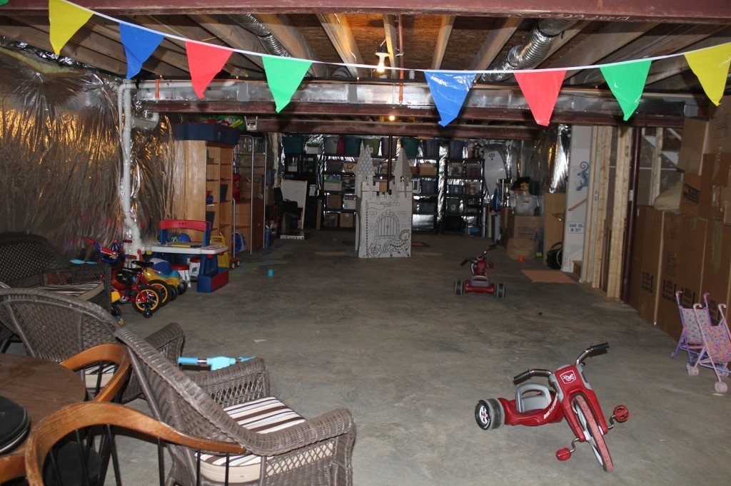 Cheap unfinished basement ideas
