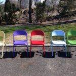 Colored Metal Folding Chairs