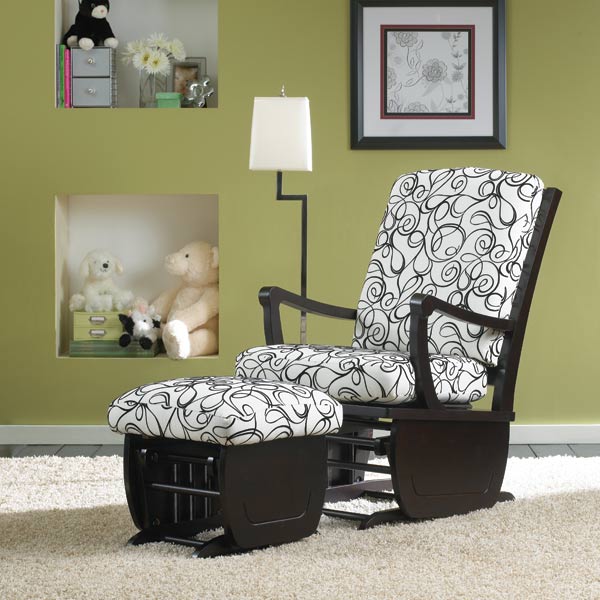Glider rocking chairs
