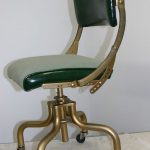 Leather Drafting Chair