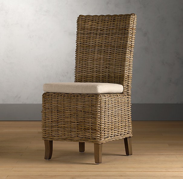 Rattan or wicker chairs